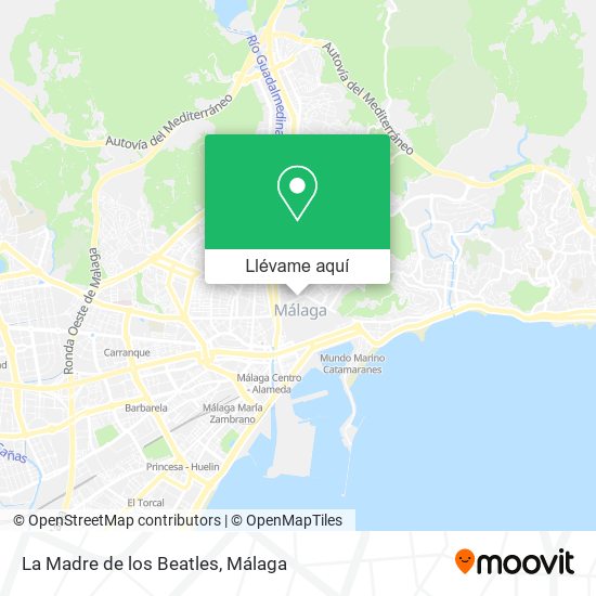 Mapa La Madre de los Beatles