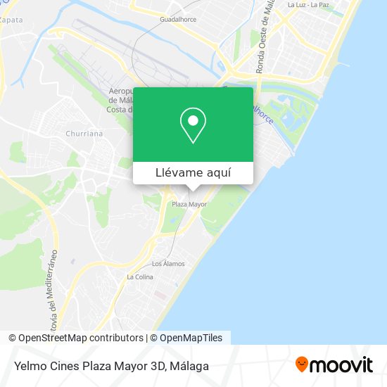 Mapa Yelmo Cines Plaza Mayor 3D