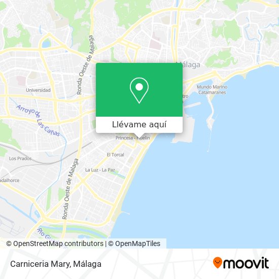 Mapa Carniceria Mary
