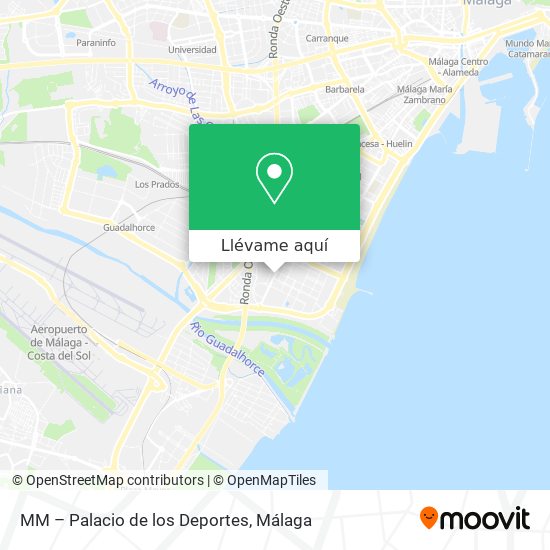 Mapa MM – Palacio de los Deportes