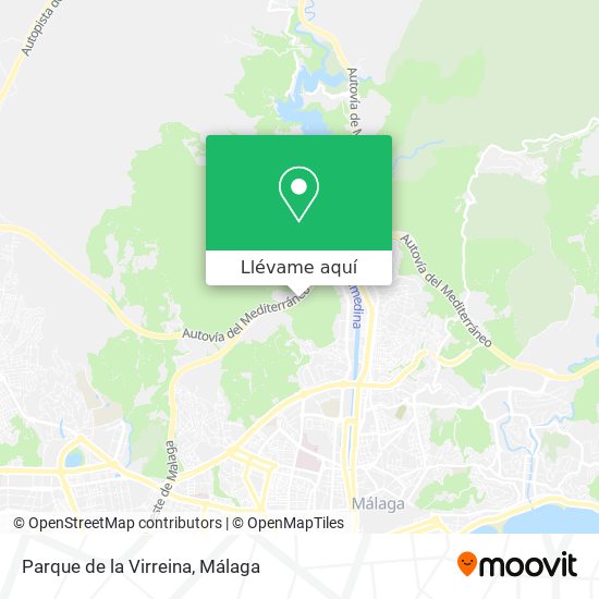 Mapa Parque de la Virreina