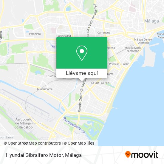 Mapa Hyundai Gibralfaro Motor