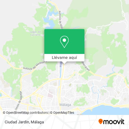 Mapa Ciudad Jardín