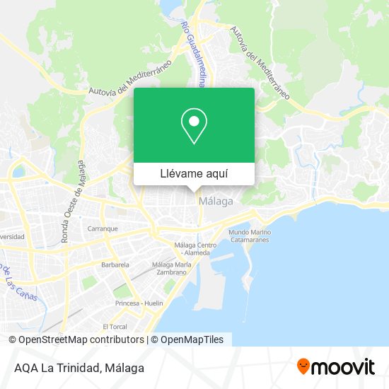 Mapa AQA La Trinidad