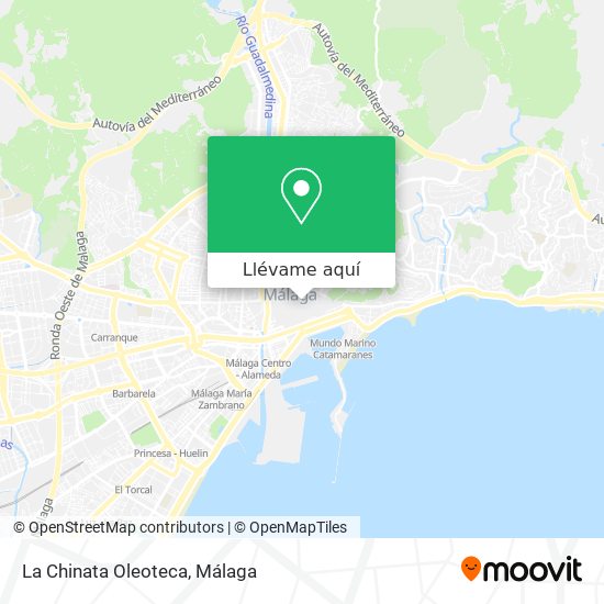 Mapa La Chinata Oleoteca
