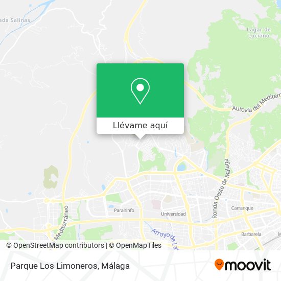 Mapa Parque Los Limoneros