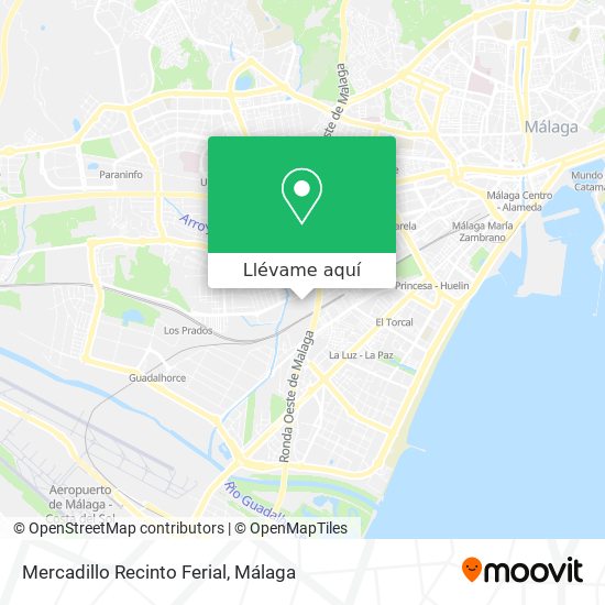 Mapa Mercadillo Recinto Ferial