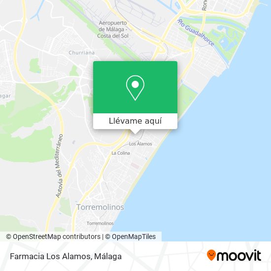 Mapa Farmacia Los Alamos