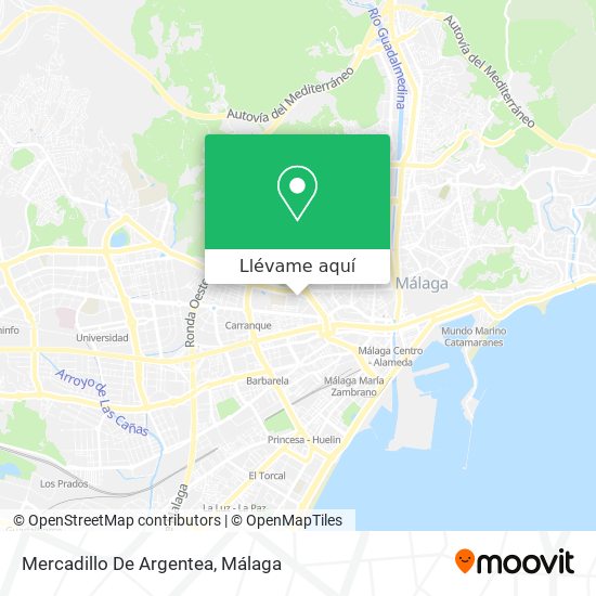 Mapa Mercadillo De Argentea