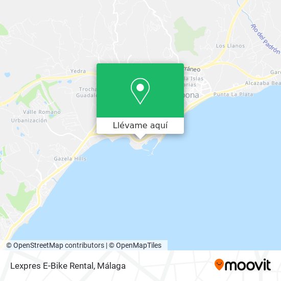 Mapa Lexpres E-Bike Rental