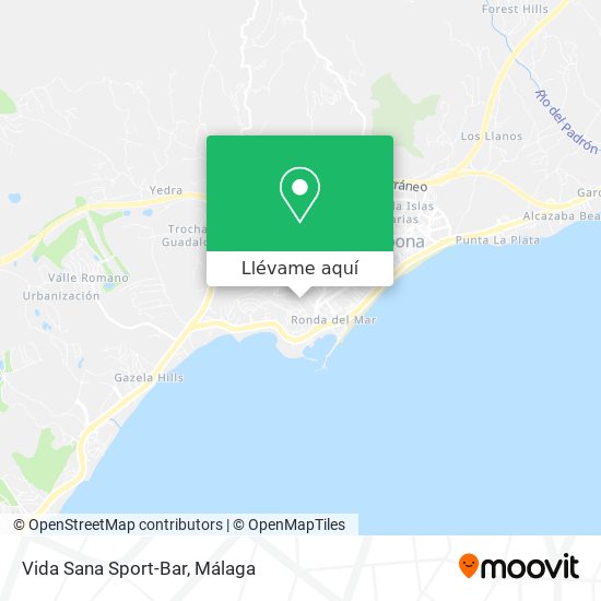 Mapa Vida Sana Sport-Bar