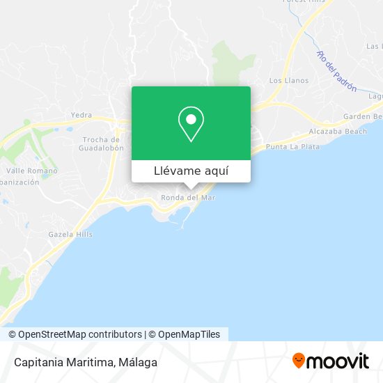 Mapa Capitania Maritima