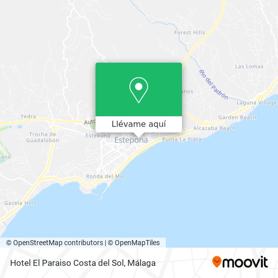 Mapa Hotel El Paraiso Costa del Sol