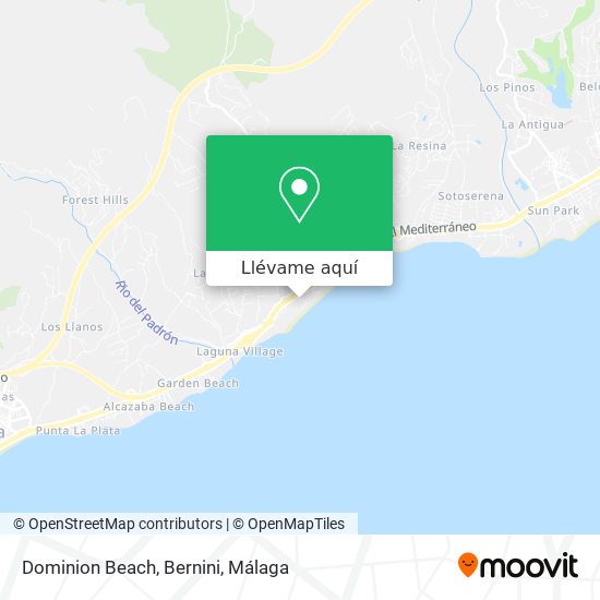 Mapa Dominion Beach, Bernini