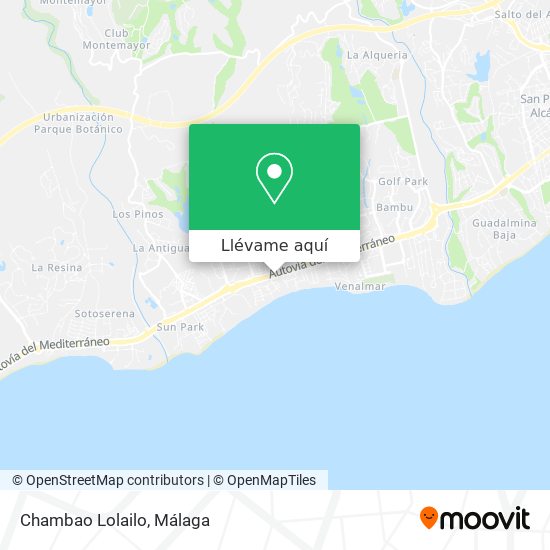 Mapa Chambao Lolailo