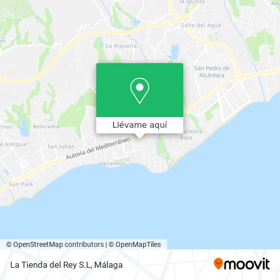 Mapa La Tienda del Rey S.L