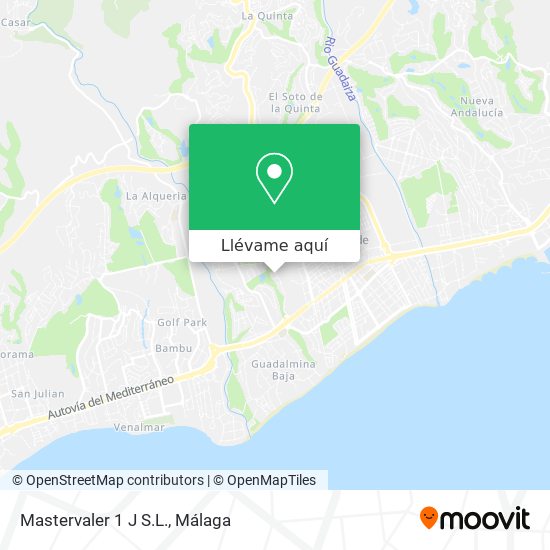 Mapa Mastervaler 1 J S.L.