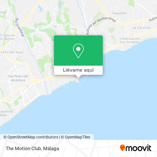 Mapa The Motion Club