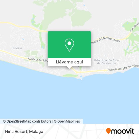 Mapa Niña Resort
