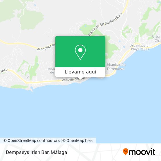 Mapa Dempseys Irish Bar