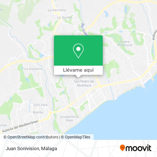 Mapa Juan Sonivision
