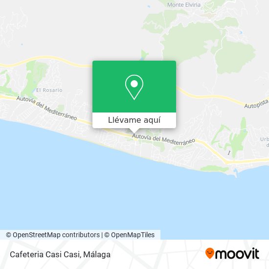 Mapa Cafeteria Casi Casi