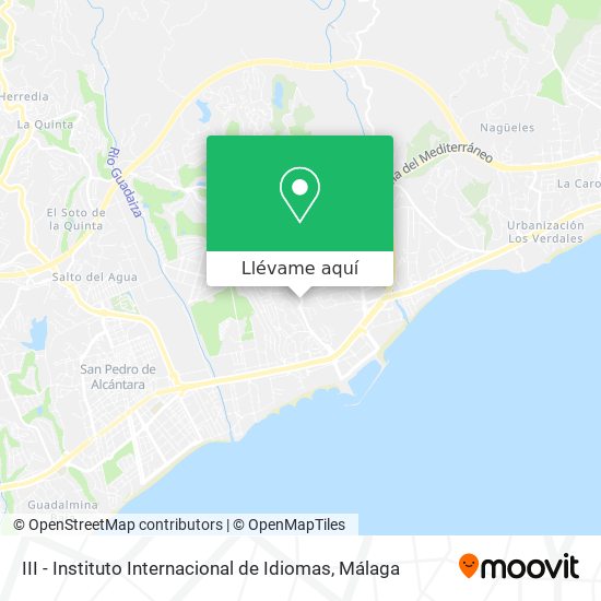 Mapa III - Instituto Internacional de Idiomas