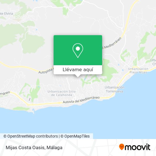 Mapa Mijas Costa Oasis