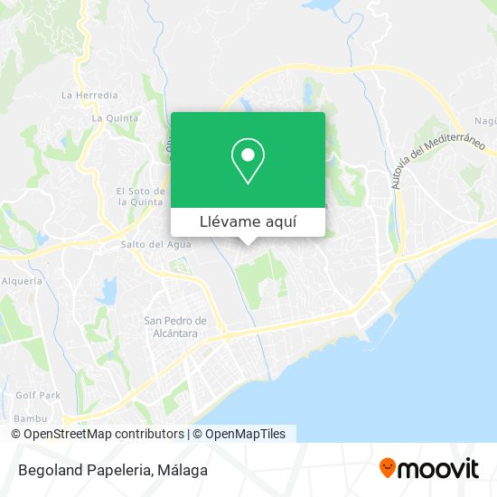 Mapa Begoland Papeleria