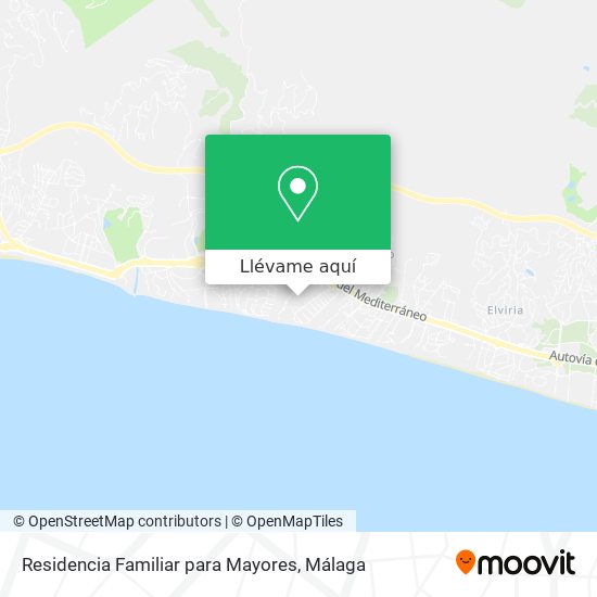 Mapa Residencia Familiar para Mayores