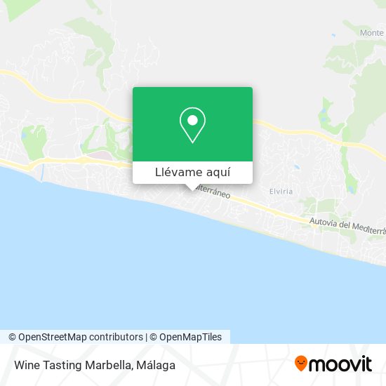 Mapa Wine Tasting Marbella
