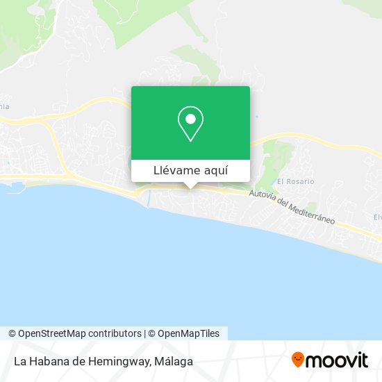 Mapa La Habana de Hemingway