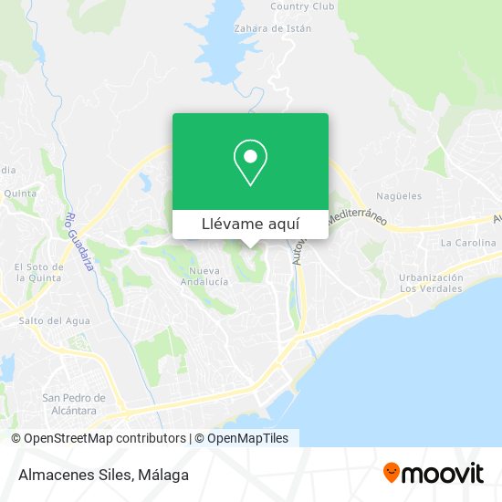 Mapa Almacenes Siles