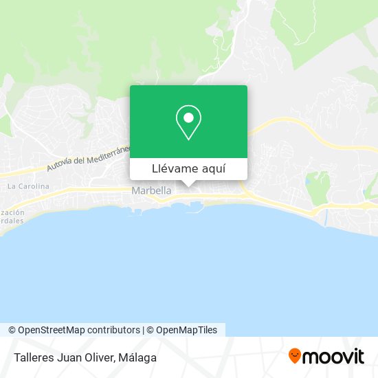 Mapa Talleres Juan Oliver
