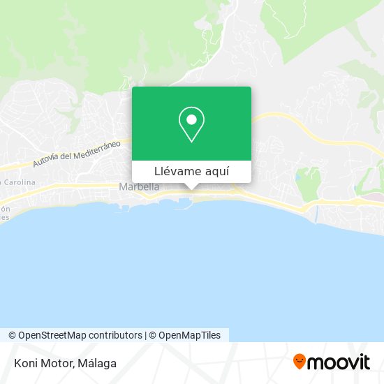 Mapa Koni Motor