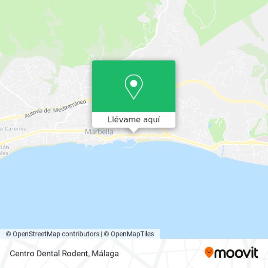 Mapa Centro Dental Rodent