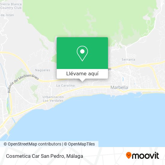 Mapa Cosmetica Car San Pedro