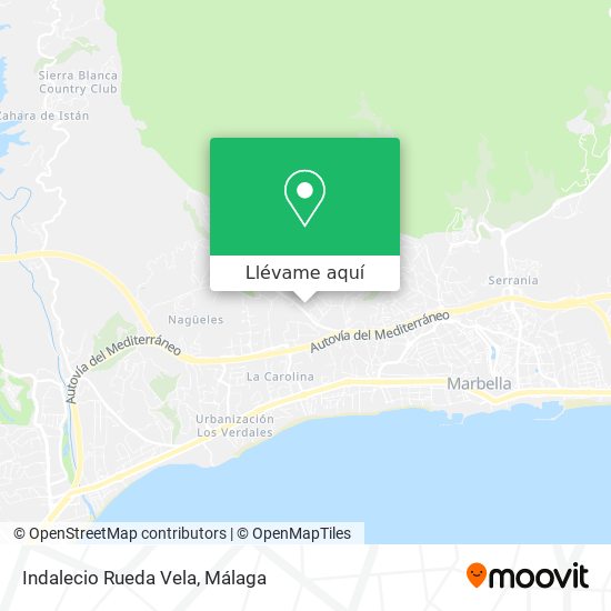 Mapa Indalecio Rueda Vela