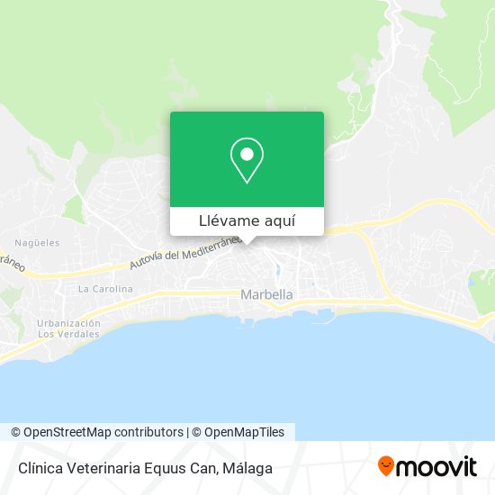 Mapa Clínica Veterinaria Equus Can
