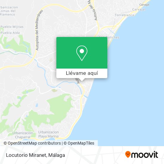 Mapa Locutorio Miranet