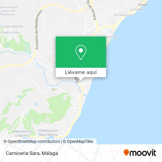 Mapa Carniceria Sara