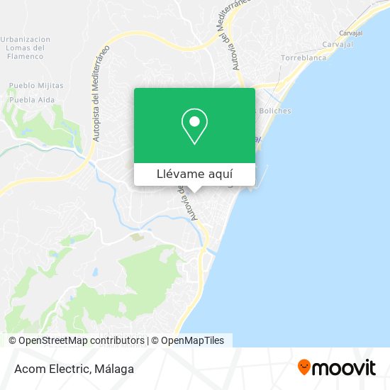 Mapa Acom Electric