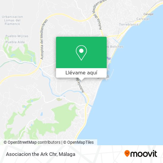 Mapa Asociacion the Ark Chr
