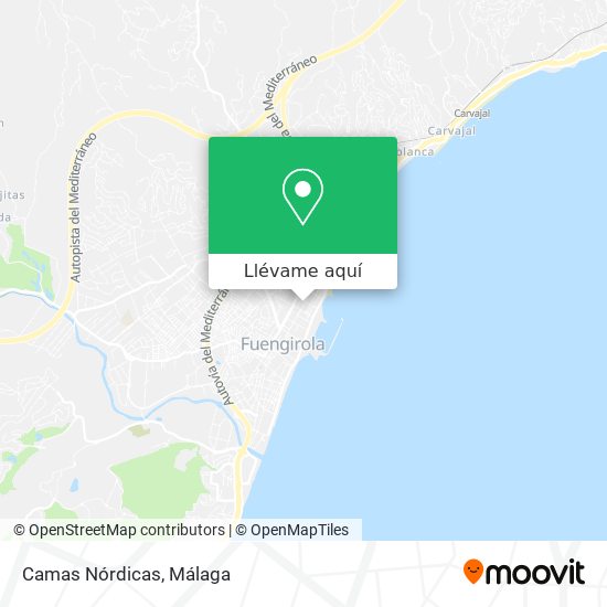 Mapa Camas Nórdicas