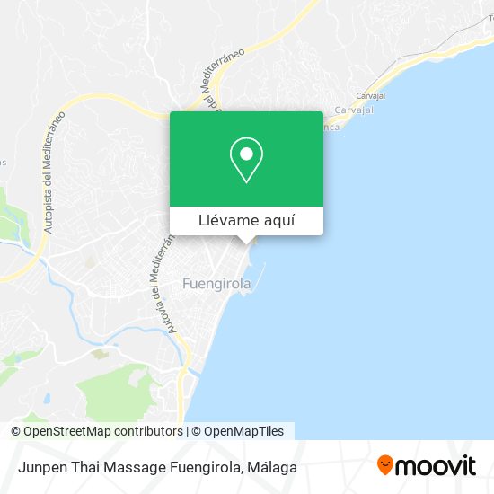 Mapa Junpen Thai Massage Fuengirola