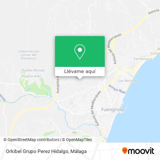 Mapa Orkibel Grupo Perez Hidalgo
