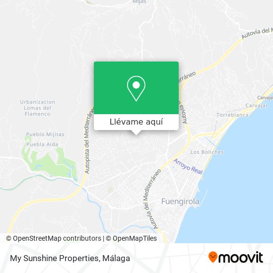 Mapa My Sunshine Properties