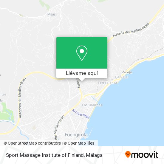Mapa Sport Massage Institute of Finland