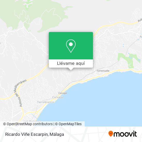 Mapa Ricardo Viñe Escarpin