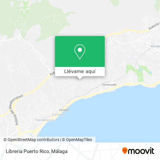 Mapa Libreria Puerto Rico